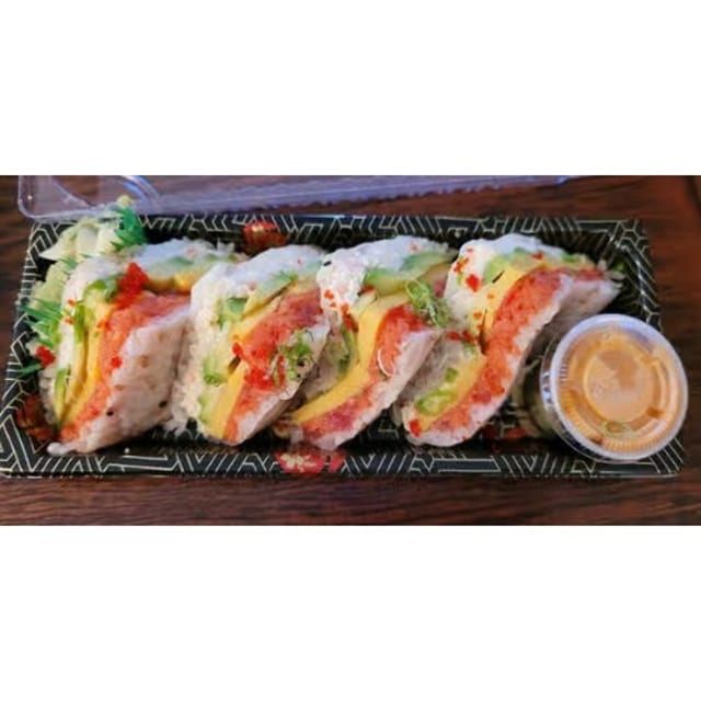 Chilean Sea Bass Roll.