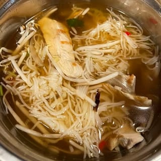 Pho Ga Nuong/Grilled Chicken Rice Noodle Soup
