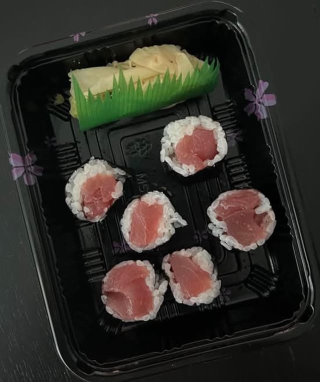 Tuna Cucumber Roll.
