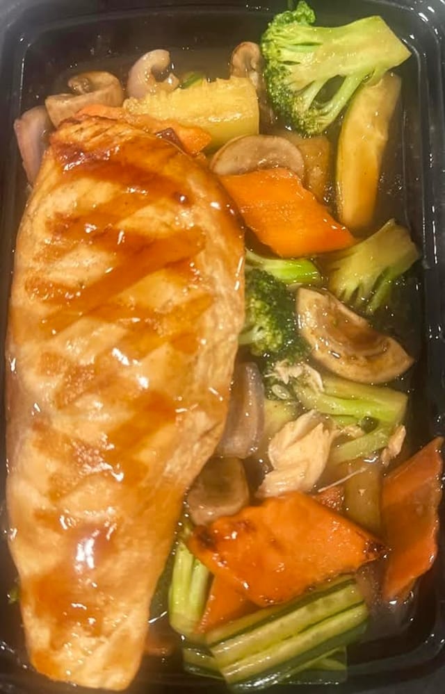 Salmon Hibachi.