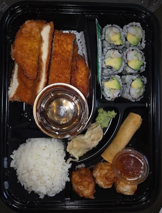 Chicken Katsu Bento Box.