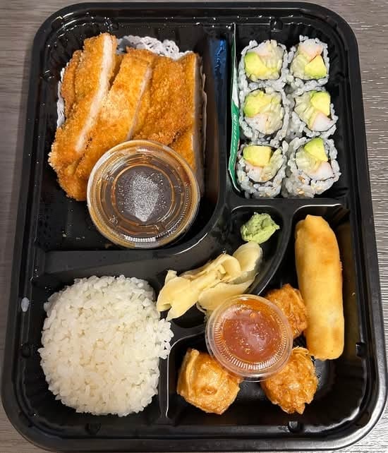 Pork Katsu Bento Box.