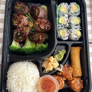 Beef Negimaki Bento Box
