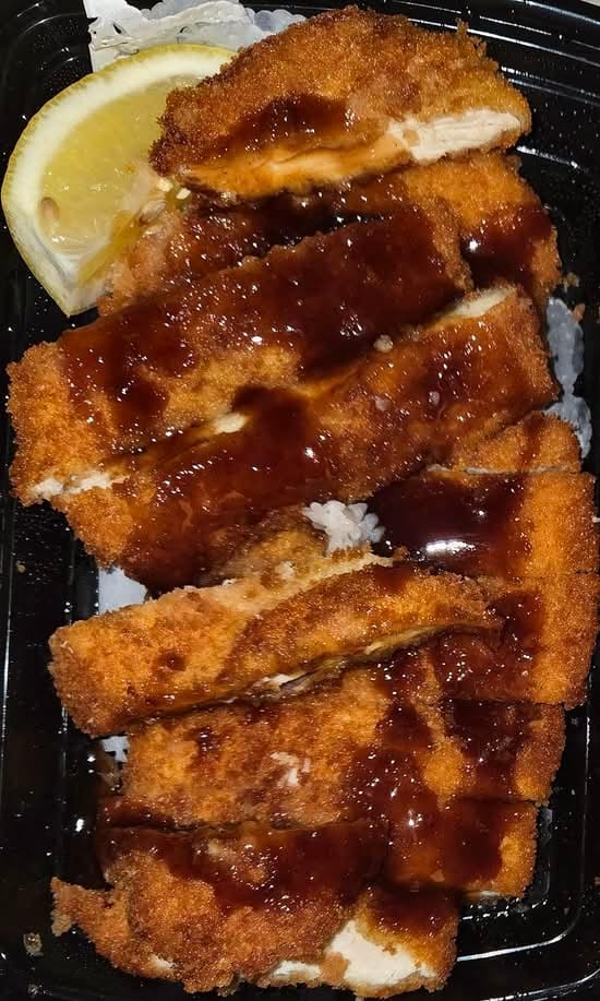 Lunch Chicken Katsu Curry.