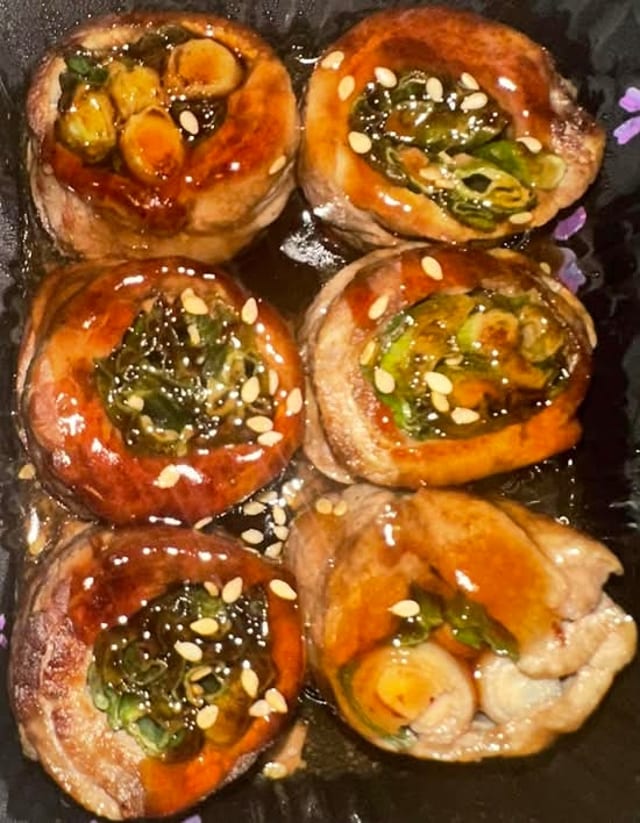 Beef Negimaki.